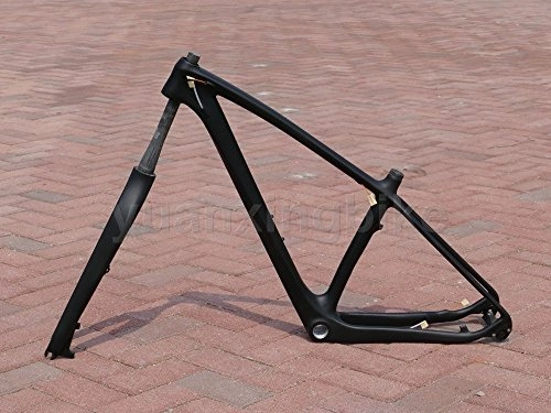Mountainbike-Rahmen : 217 # Toray Carbon MTB, Full Carbon UD Glossy Mountain Bike 29er BB30 Rahmen 38, 1 cm Gabel Headset