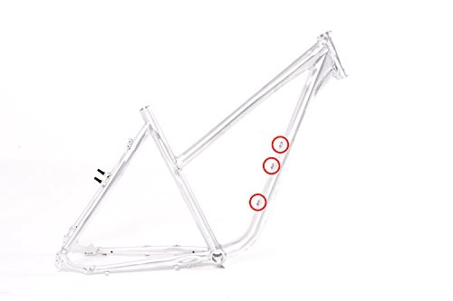 Mountainbike-Rahmen : 28" Zoll Fahrrad Rahmen Trekking Damen Bike Pedelec 50cm poliert