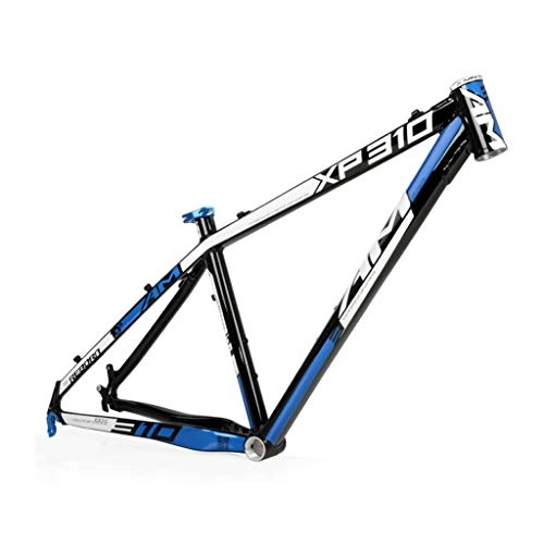 Mountainbike-Rahmen : AM / XP310 Mountainbike-Rahmen, 26 / 16 Zoll leichten Aluminiumlegierung-Fahrrad-Rahmen, Geeignet for DIY Montag von Mountainbike-Zubehör (schwarz / blau)