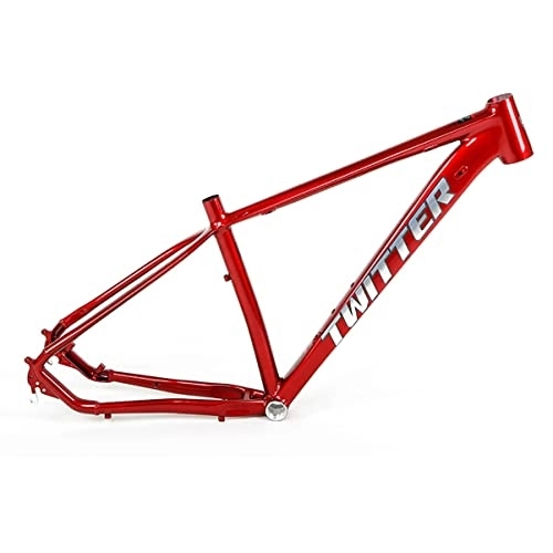 Mountainbike-Rahmen : DFNBVDRR 27.5er 29er Mountainbike-Rahmen Aluminium-Legierung 15 / 17 / 19'' Schnellspanner 135mm BB68 MTB-Rahmen XC Bike Zubehör Verlegung Intern (Color : Red, Size : 15x29in)