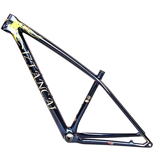 Mountainbike-Rahmen : HCZS Fahrradrahmen, Kohlefaser, Mountainbike-Rahmen, 799 g, Fahrradteile für mechanische variable Geschwindigkeit oder DI2 27, 5 / 29ER