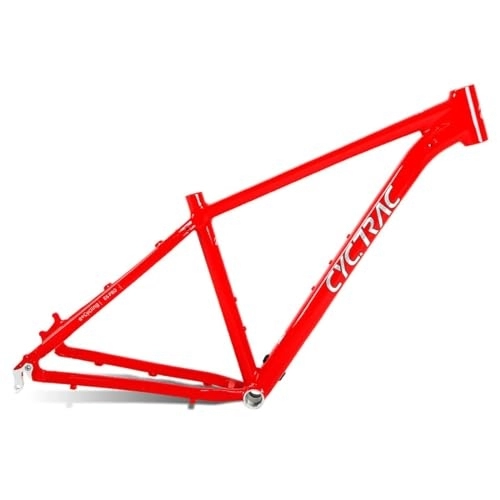 Mountainbike-Rahmen : HIMALO 27.5er 29er E-Bike Rahmen 15'' / 17'' / 19'' Enduro Mountainbike-Rahmen Externes Batteriefach QR 135mm E-Bike Rahmen Für Rear / Mid Drive Motor (Color : Red, Size : 29 * 17'')