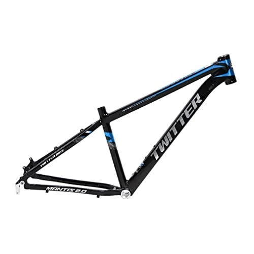Mountainbike-Rahmen : HIMALO Hardtail-Mountainbike-Rahmen 27, 5 / 29er Aluminiumlegierung XC MTB-Rahmen 15'' / 17'' / 19'' QR 9x135mm Disc Brake Frame Routing Internal (Color : Blauw, Size : 27.5 * 15'')