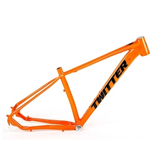 Mountainbike-Rahmen : HIMALO MTB Rahmen 27, 5 / 29er Mountainbike-Rahmen 15'' / 17'' / 19'' Hardtail XC Rahmen Aus Aluminiumlegierung Scheibenbremse QR 9x135mm Interne Führung (Color : Orange, Size : 29 * 15'')