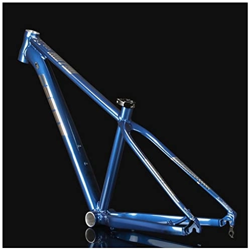 Mountainbike-Rahmen : HIMALO MTB Rahmen 27.5er Hardtail Mountainbike Rahmen 15'' / 17'' / 19'' Scheibenbremse Aluminiumlegierung Starrer Rahmen XC / AM QR 135mm (Color : Blauw, Size : 27.5 * 15'')