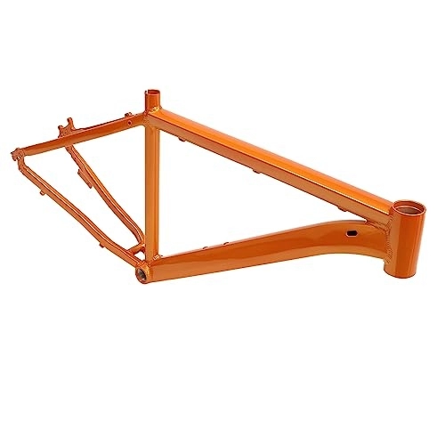 Mountainbike-Rahmen : LANNADD 26" 17" MTB Fahrrad Rahmensatz, 66 cm Aluminiumlegierung Fahrradrahmen, Interne Führung Mountainbike Rahmen MTB Fahrrad Rahmensatz Mountainbike Straßenfahrrad-Orange