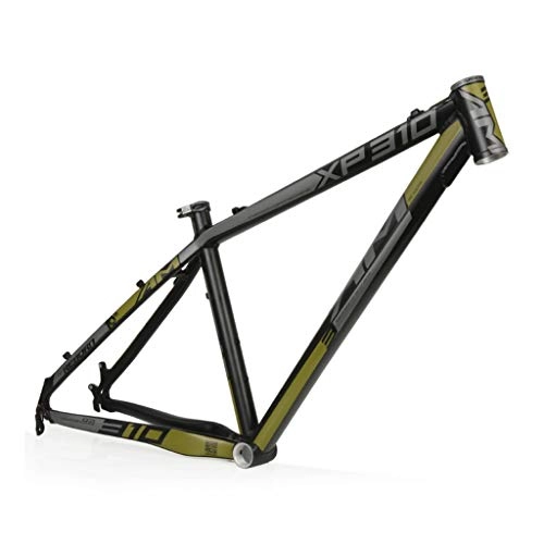 Mountainbike-Rahmen : Mountain Bike AM / XP310 Mountainbike-Rahmen, 26 / 16 Zoll leichten Aluminiumlegierung-Fahrrad-Rahmen, Geeignet for DIY Montag Zubehör (schwarz / grün)