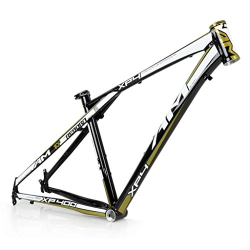 Mountainbike-Rahmen : Mountain Bike AM / XP400 Mountainbike-Rahmen, 26 / 16 Zoll leichten Aluminiumlegierung-Fahrrad-Rahmen, Geeignet for DIY Montag Zubehör (schwarz / grün)