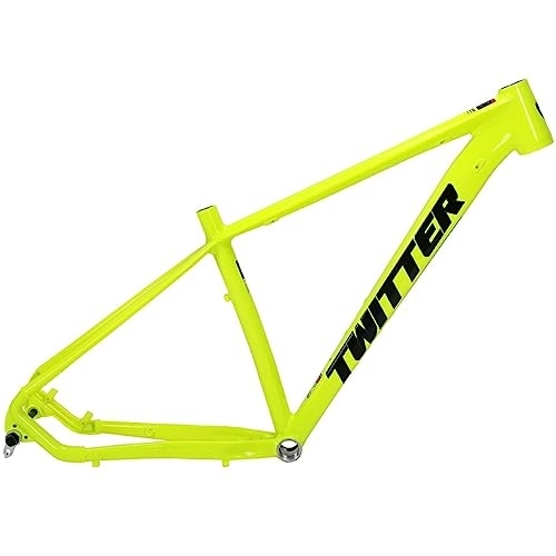 Mountainbike-Rahmen : MTB-Rahmen 27, 5er 29er Hardtail-Mountainbike-Rahmen 15''17''19'' Aluminiumlegierung Scheibenbremse BSA68 Fahrradrahmen 148*12mm Steckachsführung Innen ( Color : Fluorescent yellow , Size : 29x17'' )