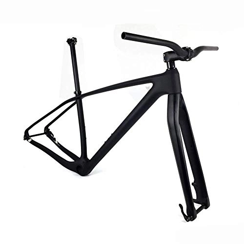 Mountainbike-Rahmen : N&I T1000 Full Carbon MTB Bicycle Frameset 27.5er 29er Mountain Bike Carbon Frame+ Fork+ Seaptost+ Stem+ Handlebar Set