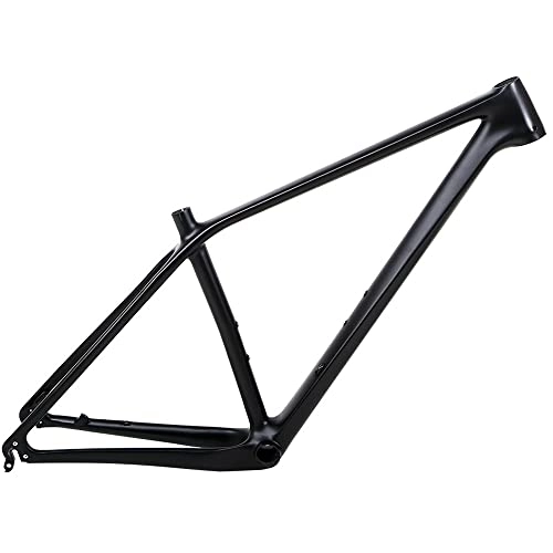 Mountainbike-Rahmen : OKUOKA Carbon Fahrrad Fahrradständer Einteiliger Carbon-Mountainbike-Rahmen Super leicht Mountainbike-Zubehör 29ER (Color : 29ER, Size : 19")