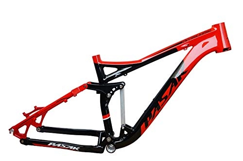 Mountainbike-Rahmen : pasak Aluminium Legierung DH Hinterradfederung Weiche Schwanz Downhill Mountain Bike Langlauf Rahmen Frames