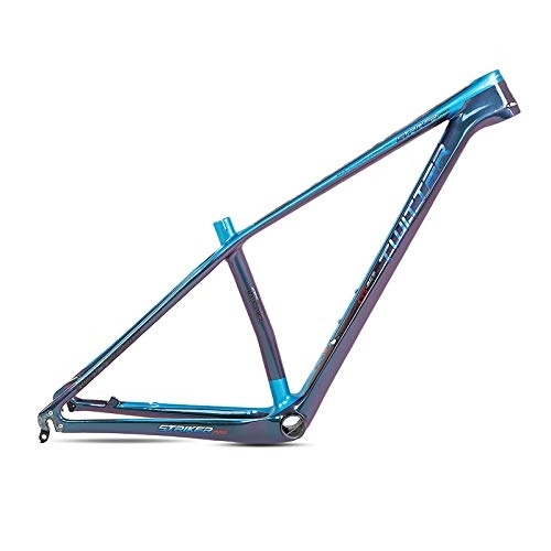 Mountainbike-Rahmen : QDY-27.5 Zoll Fahrrad Mountainbike Rahmen Verfärbung Vollcarbon