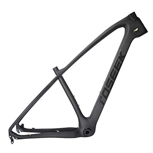 Mountainbike-Rahmen : SXMXO Carbon-Rennrad-Rahmen mit Scheibenbremse Carbon-Rahmen Mountainbike-Rahmen BB68 Unibody-interne Kabelführung T800 Ultraleichtes Hochglanzlack-Gestell, 17inches