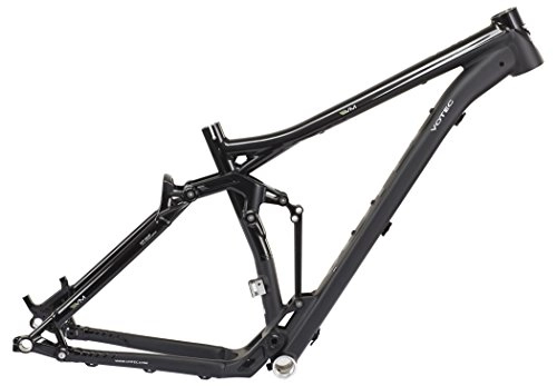 Mountainbike-Rahmen : VOTEC VM - All Mountain Fullsuspension 27.5" - Rahmenset - Black Rahmengröße 38 cm 2017 Fahrradrahmen