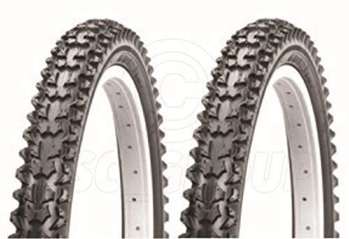 Mountainbike-Reifen : 2 Fahrrad Reifen Bike Reifen – Mountain Bike – 26 x 1, 95 – Hohe Qualität