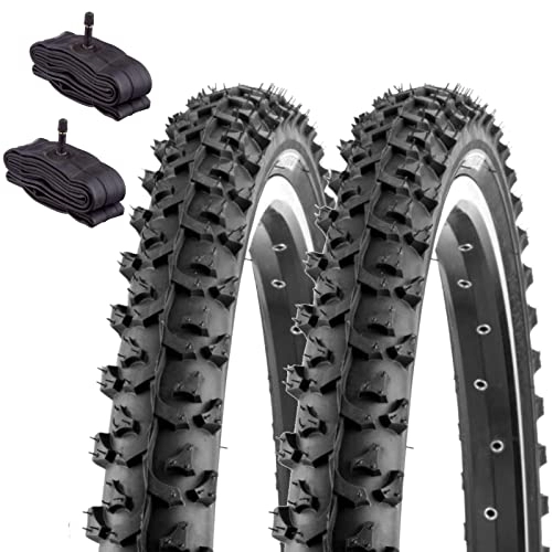 Mountainbike-Reifen : 2 Reifen KENDA 20 X 1.75 (47-406) + Amerika Reifen MTB Kinder Mount Bike City