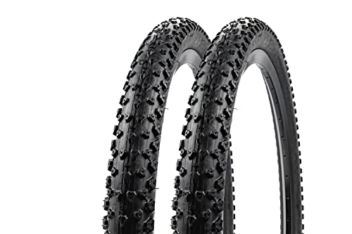 Mountainbike-Reifen : 2 Stück 27, 5 Zoll Fahrrad Reifen Honey 27.5x2.20 MTB Tire 56-584 Mantel 650B