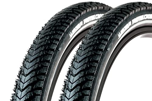 Mountainbike-Reifen : 2 Stück 28 Zoll Michelin Fahrrad Reifen 42-622 Pannenschutz Mantel Decke 28x1.6 Tire