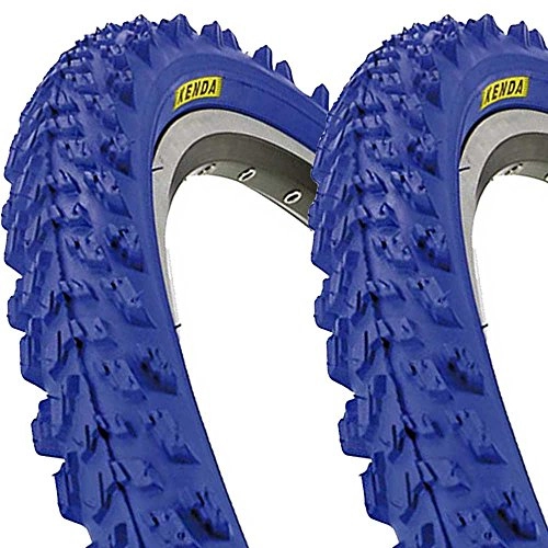 Mountainbike-Reifen : 2 x Kenda K829 Fahrrad Reifen 26 x 1, 95 | 50-559 blau SET NEU blue tire BIKE