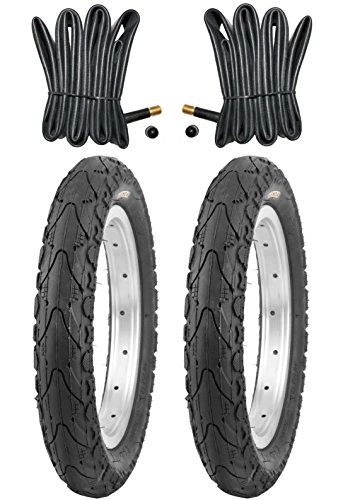 Mountainbike-Reifen : 2 x Kenda Reifen Fahrradreifen 16 Zoll 47-305 16 x 1.75 inklusive 2 x Schlauch mit Autoventil