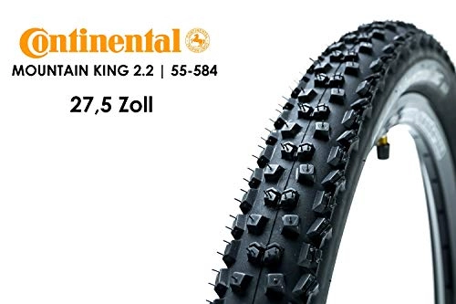 Mountainbike-Reifen : 27, 5 Zoll Continental Mountain King 27.5x2.2 MTB Fahrrad Reifen 55-584 Tire