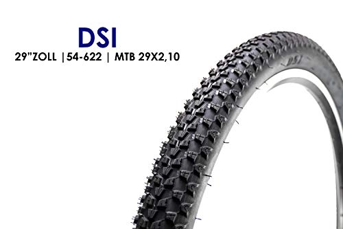Mountainbike-Reifen : 29 Zoll Fahrrad Reifen DSI 54-622 MTB 29x2.1 Mantel Decke 29er Tire schwarz