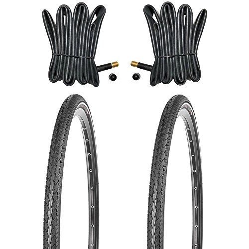 Mountainbike-Reifen : 2X 26x1.75 Fahrradreifen Set Resul-Kujo mit Pannenschutz inkl. Schlauch AV