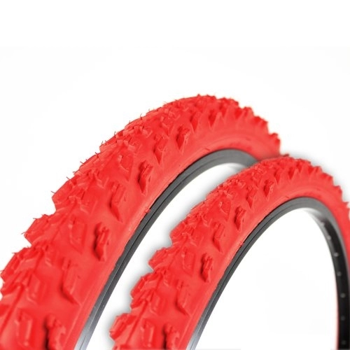 Mountainbike-Reifen : 2x Kenda Fahrrad Reifen 26 x 1, 95 50-559 rot K829 K-829 MTB A185