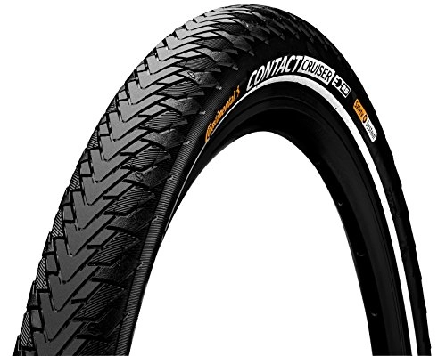 Mountainbike-Reifen : Continental Contact Cruiser Fahrradreifen, schwarz, 26" | 26 x 2.20