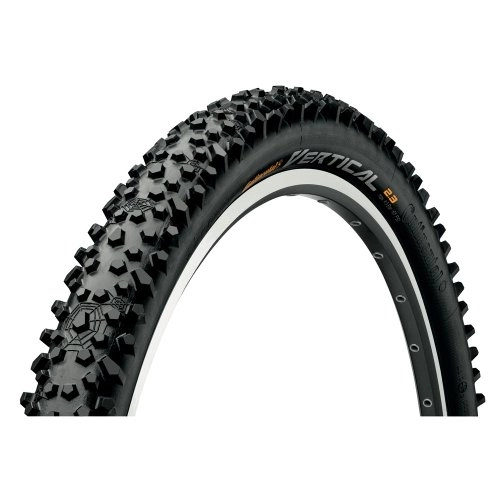Mountainbike-Reifen : Continental MTB-Reifen Vertical 2.3 Fahrradreifen, Schwarz, 28-622