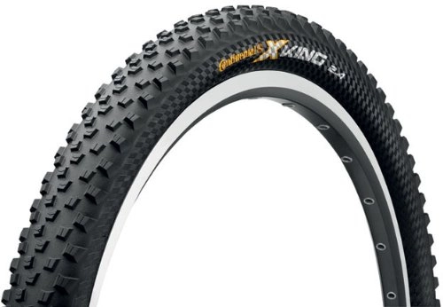 Mountainbike-Reifen : Continental New zusammenklappbar in schwarz, schwarz