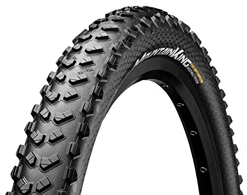 Mountainbike-Reifen : Continental Unisex – Erwachsene Mountain King ShieldWall Fahrradreifen, schwarz, 26 X 2.30