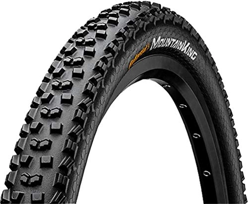 Mountainbike-Reifen : Continental Unisex- Erwachsene Mountain King ShieldWall Fahrradreifen, schwarz, 27.5 X 2.30