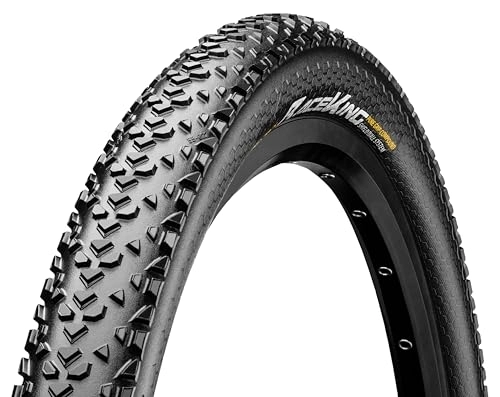 Mountainbike-Reifen : Continental Unisex – Erwachsene Race King ShieldWall Fahrradreifen, schwarz, 26 X 2.00