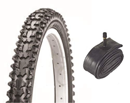 Mountainbike-Reifen : Fahrrad Reifen Bike Tire – Mountain Bike – 16 x 2.125 – mit Schrader Schlauch