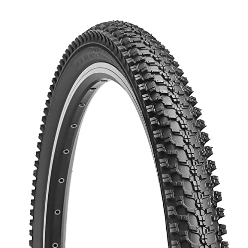 Mountainbike-Reifen : Fahrradreifen, 24 x 1, 95 Zoll, faltbar, Ersatzreifen für Mountainbike, schwarz