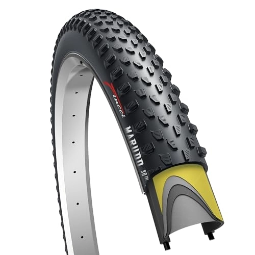 Mountainbike-Reifen : Fincci Fahrrad Reifen 29 x 2.10 Zoll 52-622 Faltbar Gravel Fahrradreifen mit 1 mm Pannenschutz für Mountainbike MTB Hybrid mit 29x2.10 Fahrradmantel
