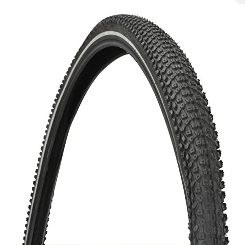 Mountainbike-Reifen : FISCHER Allwetter Reifen pannensicher Reflexstreifen, 28", 40-622, schwarz