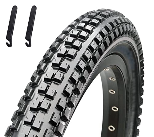 Mountainbike-Reifen : Giuioy Fahrrad Reifen, 20 * 1.85 Mountainbike-Ersatzreifen Mit 2 Reifenhebern, Reise-Fahrrad-Reifen, Einfach Zu Installierendes Fahrradzubehör