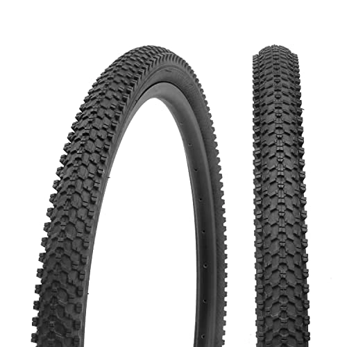 Mountainbike-Reifen : HUIOK 66 x 4, 95 cm Fahrradreifen Klappperle Ersatzreifen für MTB Mountainbike Reifen mit Innenseite (schwarz)