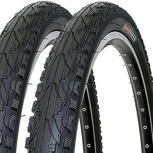 Mountainbike-Reifen : KENDA 2 x Fahrradreifen K935 K-Shield Pannensicher 28 Zoll 28 x1 3 / 8 x1 5 / 8 37-622 700x35C schwarz. inklusive BDCP Reifenheber 3er Set schwarz