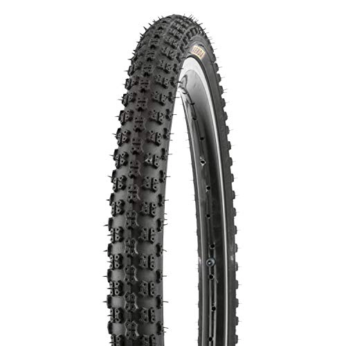 Mountainbike-Reifen : KENDA BMX K-50 Fahrradreifen-Set, schwarz, 20 x 1.75 Zoll, inkl. 2 x 20" Schlauch mit Autoventil