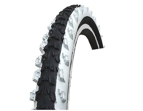 Mountainbike-Reifen : KENDA K-829 26'' Drahtreifen schwarz / weiß MTB 26x1.95 50-559