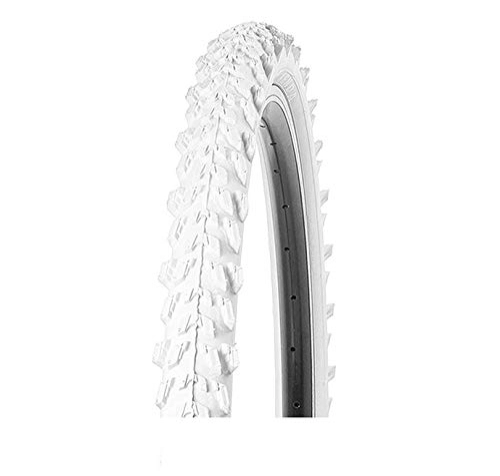 Mountainbike-Reifen : Kenda MTB Fahrradreifen Decke - in 5 Farben - 26 x 1.95 - 50-559 - 01022614 (Weiß 1 x)
