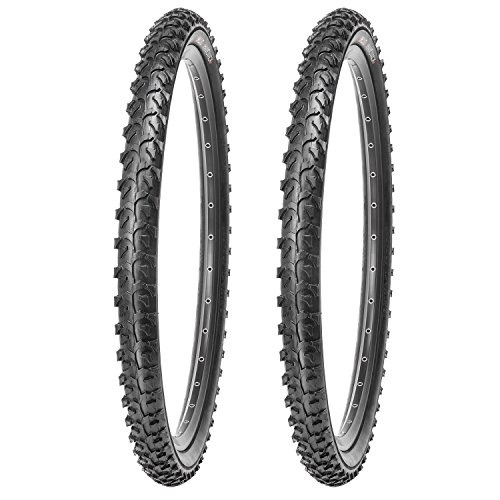 Mountainbike-Reifen : Kujo 2 STK 26 Zoll MTB-Reifen Resul 26x1, 95 Zoll, schwarz