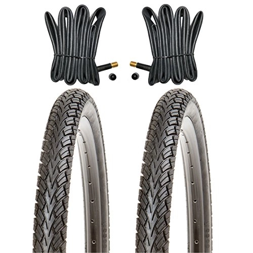 Mountainbike-Reifen : Kujo Resul Reifen Set 24x1.75 inkl. Schläuche mit Autoventilen