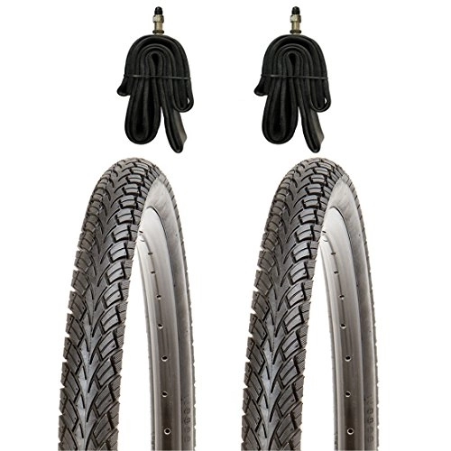 Mountainbike-Reifen : Kujo Resul Reifen Set 24x1.75 inkl. Schläuche mit Dunlopventilen
