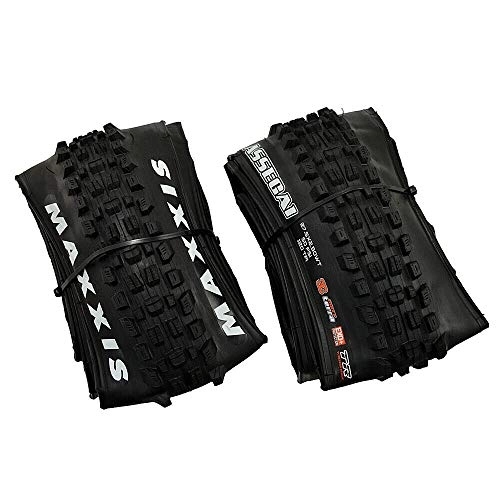 Mountainbike-Reifen : Maxxis Assegai M356RU MTB Folding Tire TR EXO 3C MaxxTerra 27.5x2.5 Tire, Black, 2 Tire, MX2130