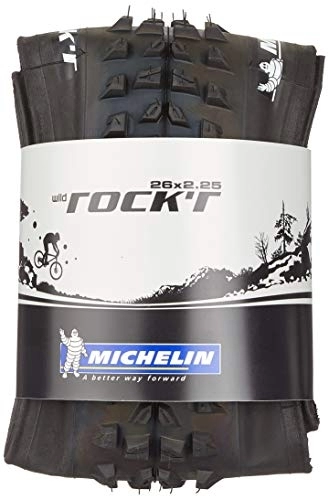 Mountainbike-Reifen : Michelin Unisex – Erwachsene WILD ROCK'R Reife, schwarz, 26x2.25 / 57-559